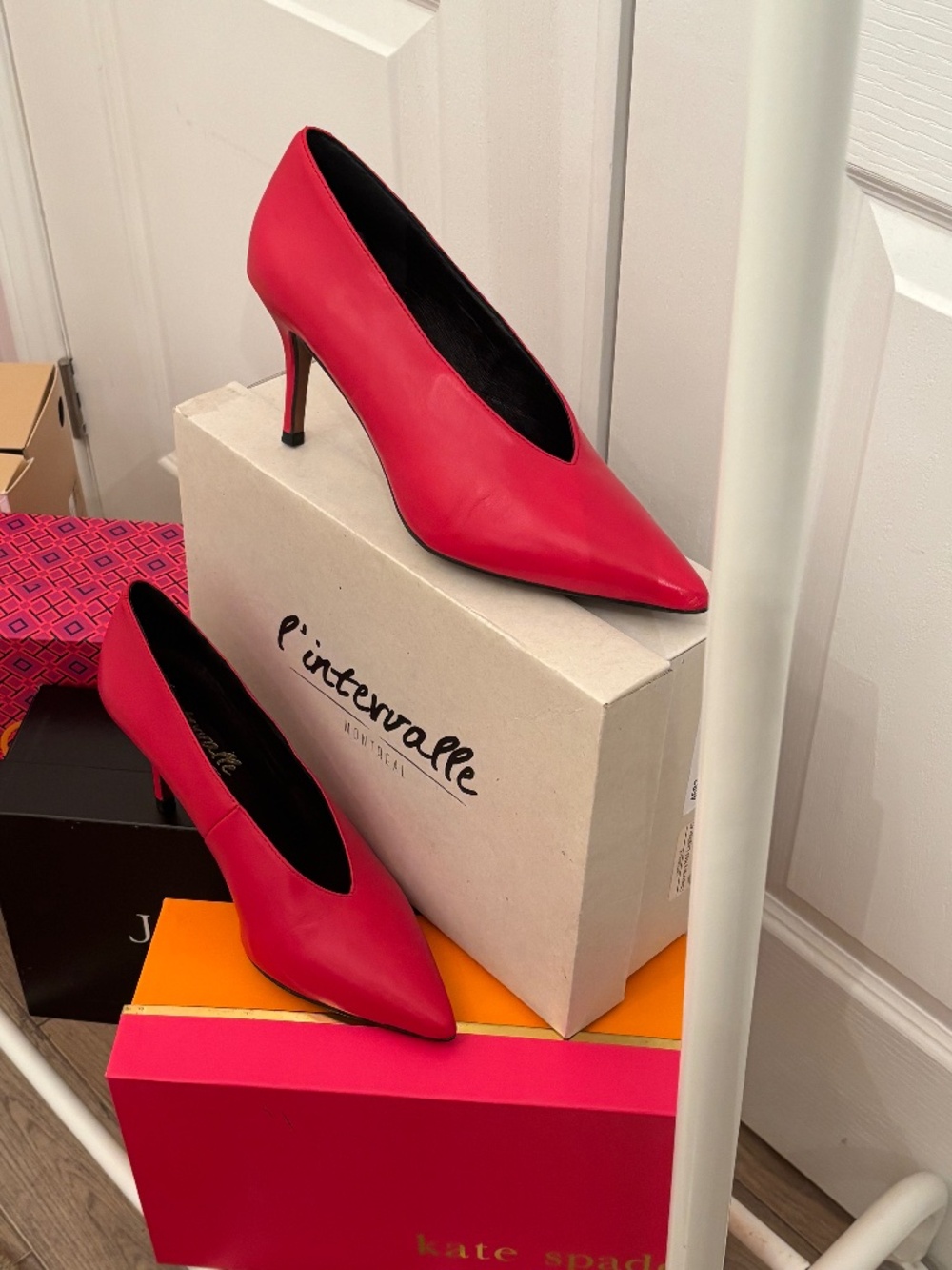 Red for Spring 26 glove shoes & pop booties
